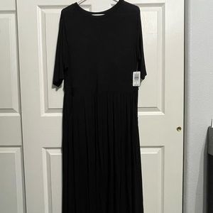 Torrid size 0 super soft skater midi dress. NWT